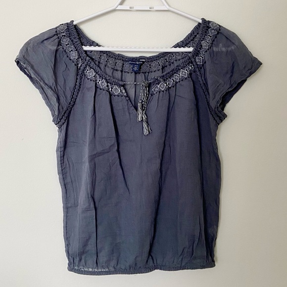 Sheer Boho T-Shirt - Picture 1 of 7